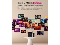 Nedis Ikarao Shell S3 Karaokehøyttaler 80W Trådløs / Bluetooth-høyttaler