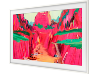 Samsung 75" ramme til The Frame og The Frame Pro (2021-2025, Hvit) -B-Grade Demo TV/projektor