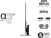 LG 65" G5 AI 4K OLED Smart TV (2025) + lydplanke 60 - 69 tommer TV