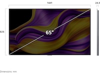 LG 65" G5 AI 4K OLED Smart TV (2025) + lydplanke 60 - 69 tommer TV