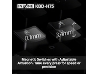 Sony INZONE KBD-H75 Gaming Tastatur 75% TKL Gamingtastatur