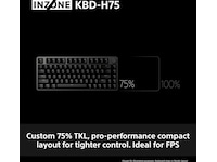 Sony INZONE KBD-H75 Gaming Tastatur 75% TKL Gamingtastatur