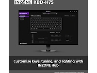 Sony INZONE KBD-H75 Gaming Tastatur 75% TKL Gamingtastatur