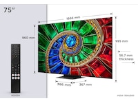 TCL 75" RM7L RGB-Mini LED Smart TV (2026) 70 - 79 tommer TV
