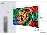 TCL RM9L 98” RGB-Mini LED 4k Smart TV (2026) Over 80 tommer TV