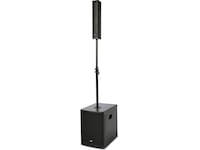 BLG Bluetooth PA-system 400W 2-veis 10" Sub DSP 125dB Høyttalere