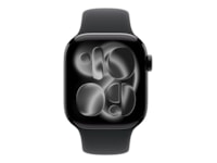 Apple Watch Series 11 GPS + LTE 42mm Aluminium (gagatsvart) -B-Grade Demo klokker