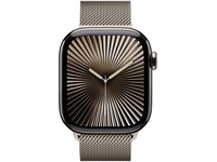 Apple Watch Series 10 GPS + LTE 42mm Titan (naturlig) -B-Grade Demo klokker