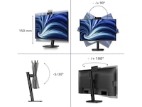 Philips 27" skjerm 272B2U3601H/00 Skjermer