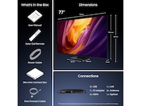 Samsung 77" S95H OLED 4K Smart TV (2026) 70 - 79 tommer TV