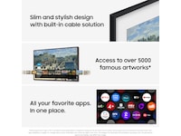 Samsung 43" The Frame QLED 4K Smart TV (2026) 20 - 49 tommer TV