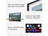 Samsung 65" The Frame QLED 4K Smart TV (2026) 60 - 69 tommer TV