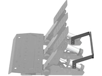 MOZA SR-P2 Rear Support Bracket Ratt og pedaler