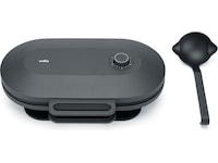 Wilfa Joy Double vaffeljern 1500W (svart) Vaffeljern