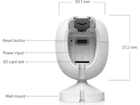 Ubiquiti G6 Instant 4K Overvåkningskamera (hvit) Overvåkningskameraer