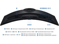 Samsung 40" curved skjerm S40H85TH Skjermer