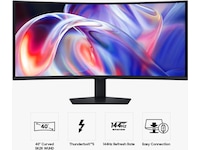 Samsung 40" curved skjerm S40H85TH Skjermer