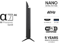 LG 43" NU90 Nano UHD Smart TV (2026) 20 - 49 tommer TV