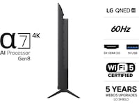 LG 43" QQNED70 MiniLED 4K Smart TV (2026) 20 - 49 tommer TV