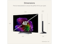 LG 48" G66 OLED evo 4K Smart TV (2026) 20 - 49 tommer TV