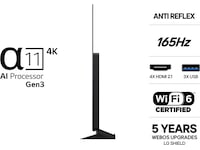 LG 77" C65 OLED Evo Smart TV (2026) 70 - 79 tommer TV