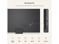 LG 100'' QNED evo AI 87B6 MiniLED 4K TV (2026) Over 80 tommer TV