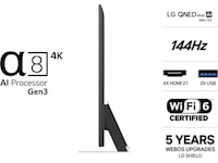 LG 65" QNED86 Evo MiniLED 4k Smart TV (2026) 60 - 69 tommer TV