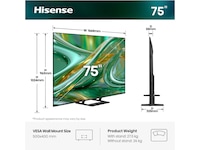 Hisense 75" E8S MiniLED Smart TV (2026) 70 - 79 tommer TV