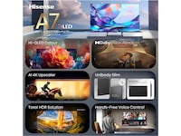 Hisense 50" A7S QLED 4K Smart TV (2026) 50 - 59 tommer TV
