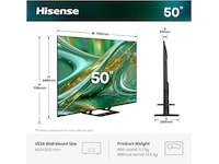 Hisense 50" E8S MiniLED Smart TV (2026) 50 - 59 tommer TV