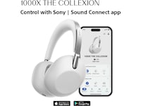 SONY 1000X THE COLLEXION Over-Ear Hodetelefoner (platina) Hodetelefoner