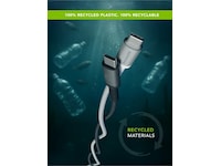 dbramante1928 Re-Charge It USB-C kabel 2m (hvit) USB-kabler