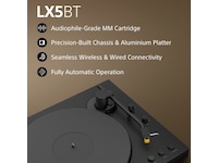 Sony STR-DH190 Stereoreceiver (sort) + Sony PS-LX5BT Receivere