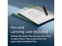 reMarkable Paper Pure 10,3" + Marker Plus + Sleeve Folio (mist green) Digitale notatblokker