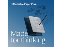 reMarkable Paper Pure 10,3" + Marker Plus + Sleeve Folio (ocean blue) Digitale notatblokker