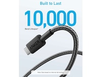 Anker 322 PowerLine USB-A til USB-C kabel 0,9m (hvit) USB-kabler