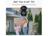Reolink E1 Outdoor WiFi utendørs overvåkningskamera 4-pack (sort) Overvåkningskameraer
