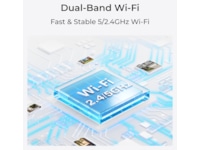 Reolink E1 Outdoor WiFi utendørs overvåkningskamera 4-pack (sort) Overvåkningskameraer