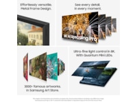 Samsung 85" QN900F Neo QLED 8K Mini LED  Smart TV (2025) -B-Grade Demo TV/projektor
