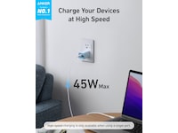 Anker 523 Nano 3 lader (hvit) Mobilladere