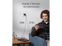 Anker 523 lader (sort) Mobilladere