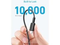 Anker 322 PowerLine USB-C til Lightning 1,8m kabel (hvit) USB-kabler