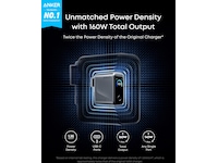 Anker Prime 160W 3 porter lader (sølv) Mobilladere