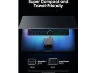 Anker Prime 160W 3 porter lader (sølv) Mobilladere
