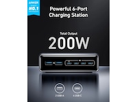 Anker Prime 200W 6 Porter GaN Lader Mobilladere