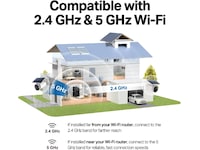 TP-Link Tapo HB610 Solar Cam 4K (2-Cam Kit) Overvåkningskameraer