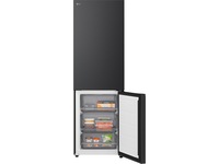 LG GBBS312CEV Kjøleskap med fryseboks 1,86M (Black Steel) Kombiskap