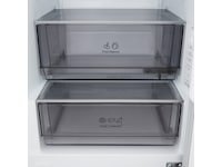 LG GBBS312CPY Kjøleskap med fryseboks 1.86M (Prime Steel) Kombiskap