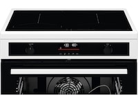 Electrolux 600 SteamBake induksjon 60 cm pyrolyse (hvit) Komfyr