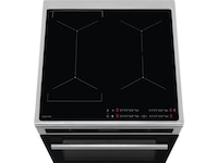 Electrolux 600 SteamBake induksjon 60 cm pyrolyse (stål) Komfyr